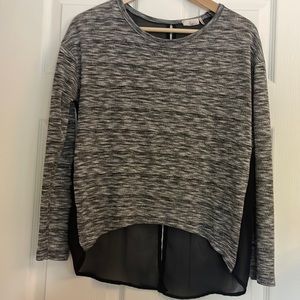 One Clothing - S - long sleeve shirt with sheer back